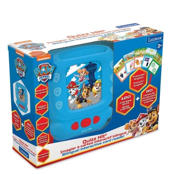 Min tvåspråkiga interaktiva kartläsare Paw Patrol