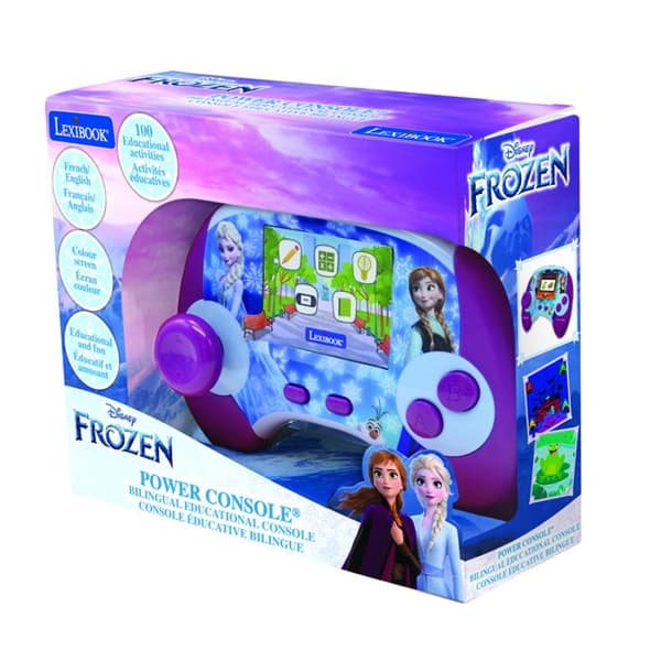 Frozen tvåspråkig pedagogisk konsol med LCD-skärm FR-EN