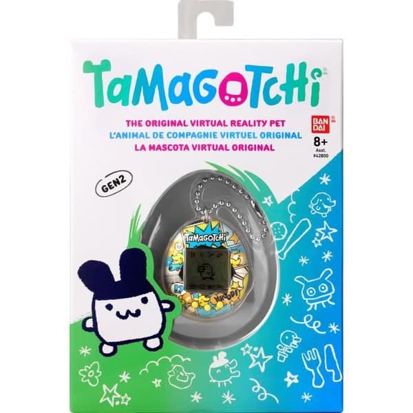 Elektronisk leksak - BANDAI - Tamagotchi Original Pochitchi Serietidning - 42976, 90-talsoriginalet är tillbaka