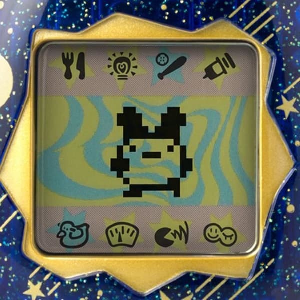 Tamagotchi - BANDAI - Original Tamagotchi - Starry Night - virtuellt elektroniskt husdjur med färgskärm, 3 knappar och spel