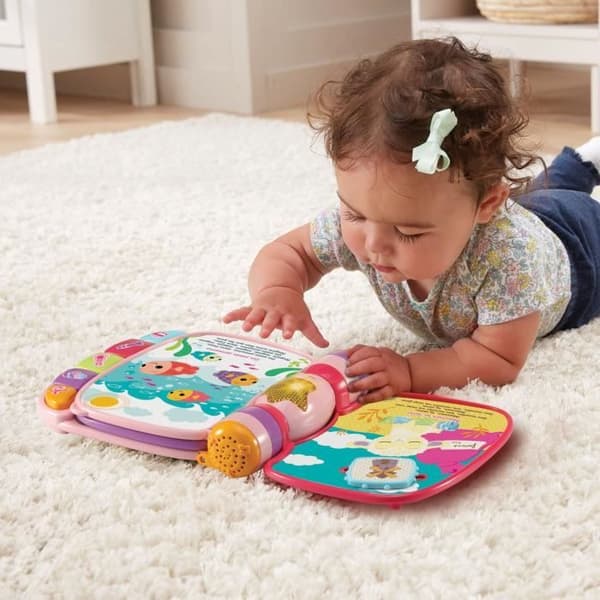 VTECH BABY - Baby Loulous Superförtrollade Bok - Rosa