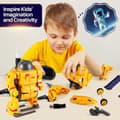 Miniatyrbillede 5 af 7: OBOSOE STEM-projekt for børn Videnskabssæt Drenge, Solar Robot Rumlegetøj Gaver, Byggeeksperimenter Robotter Teenager