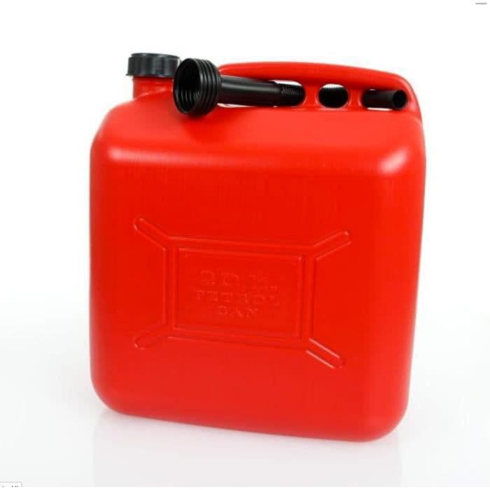IMDIFA Red Plastic Jerrican för kolväten 20L