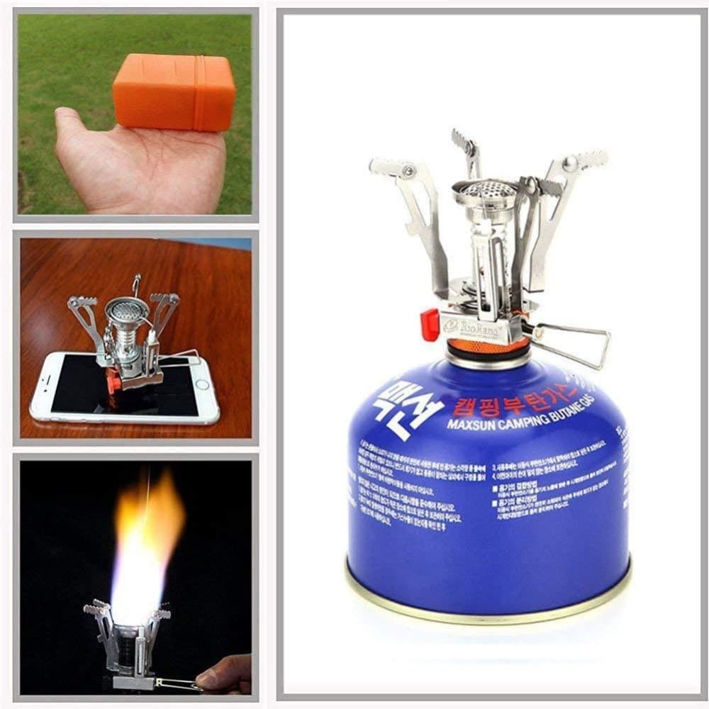 Hopfällbar campingutrustning Gas