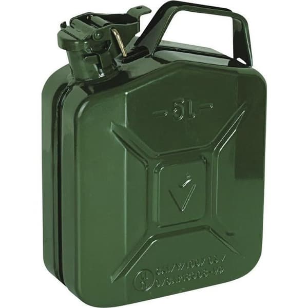 Jerrican - metall - grön - 5 L