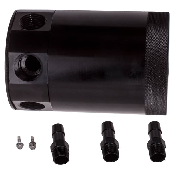 Olieopsamlingsbeholder, med bafflet design, kompakt størrelse