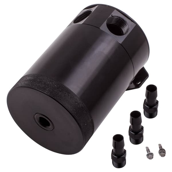 Olieopsamlingsbeholder, med bafflet design, kompakt størrelse