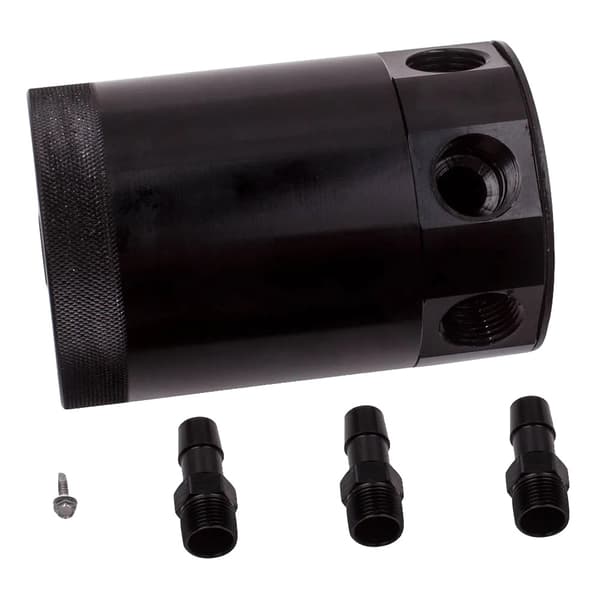 Olieopsamlingsbeholder, med bafflet design, kompakt størrelse