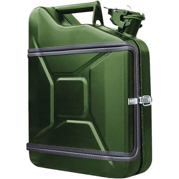Jerrican Mixdrycker 20L Jerrican Bar för Whisky Metall Jericane Verde 46,5 x 34,5 x 14 cm Rörlig Bar Whiskeybar Ca