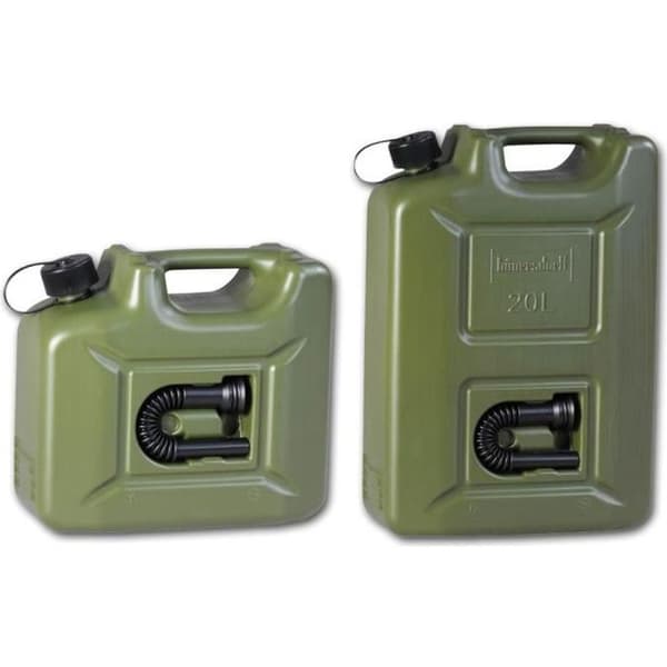 Jerrican / professionell bränsletank 20 L nato-oliv, UN godkänd