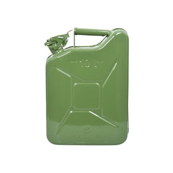 Jerrycan 10L Metal Green TUV/GS