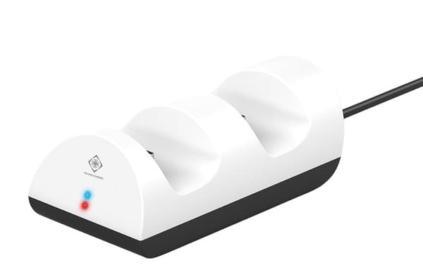 Charging station  dual playstation 5 controls, LED indicator