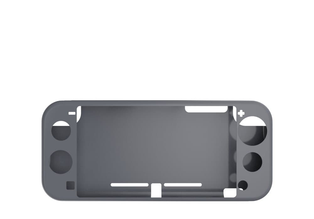 Silikonskyddande halkskyddshölje (grå) till Nintendo Switch Lite