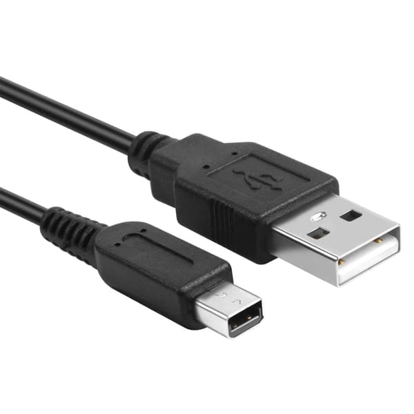 Laddkabel Nintendo 3DS 3DS-XL DSi DSi-XL USB Laddarkabel