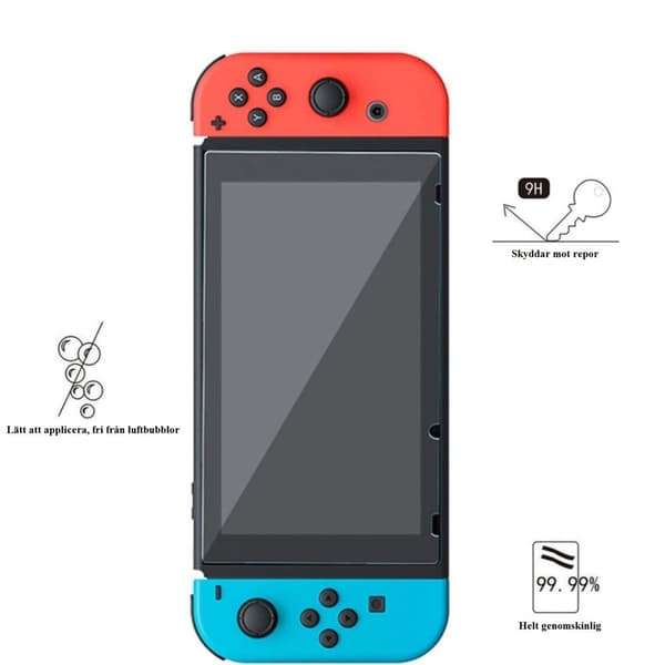 Skærmbeskytter kompatibel med Nintendo Switch
