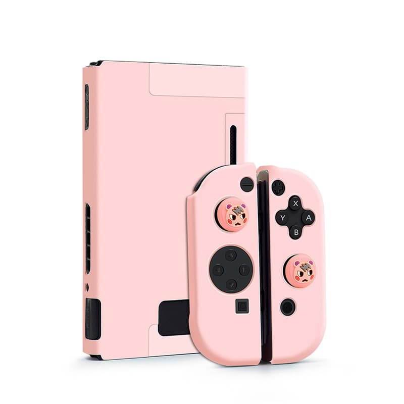 Dockningsbart fodral som är kompatibelt med Nintendo Switch PC Pink