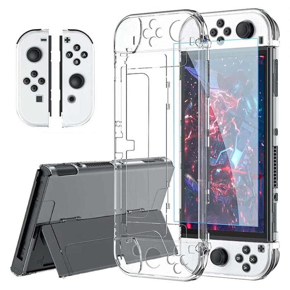 Nintendo Switch OLED Skal Heltäckande Hard Case i Plast
