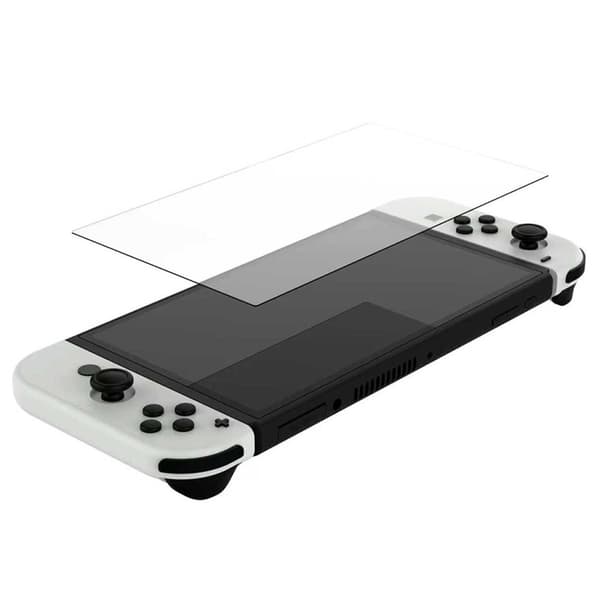 2-pak Nintendo Switch OLED-kompatible skærmbeskyttere i hærdet glas