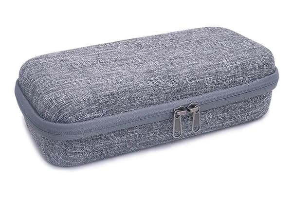 Stort grått, hardt oppbevaringsveske, etui Kompatibel med Nintendo Switch