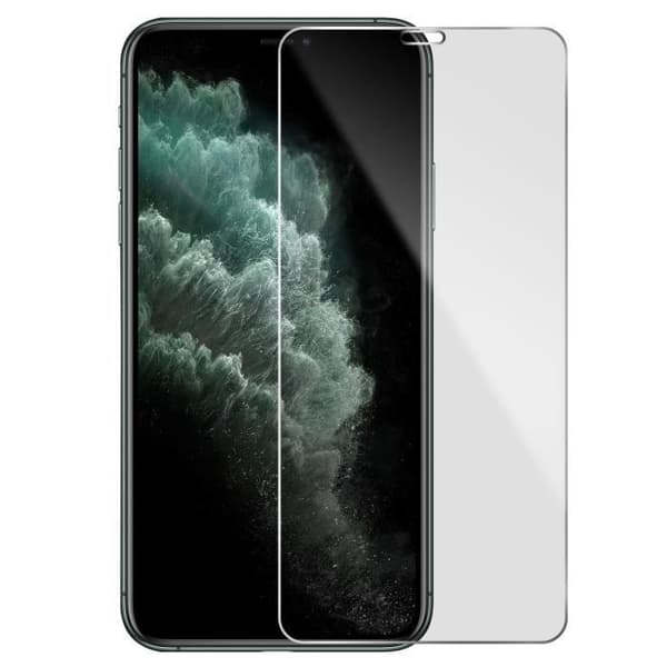 Skärmskyddsfilm - Apple - iPhone 11 Pro Max - Härdat glas - Stötsäker - Transparent vit