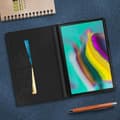 Miniatyrbild 4 av 4: Hus - Samsung - Galaxy Tab S5e - Ekoskinn - Kortfack - Stödfråga - Svart