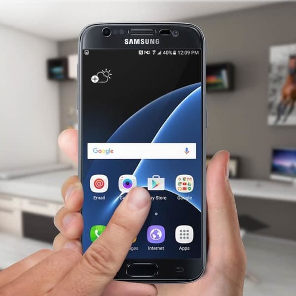 AVIZAR Skyddsfilm för Samsung Galaxy S7 - Flexibel Latex - Anti-Scratch