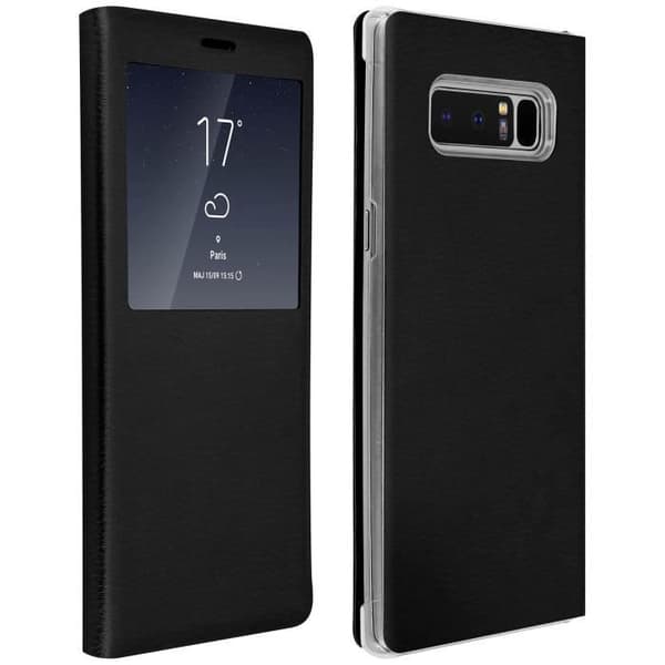 Etui - Samsung - Galaxy Note 8 - Ultra-tunn - Heltäckande skydd - Visningsfönster