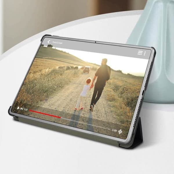 Hölster - Huawei - MatePad Pro 12.6 - Ekoskinn - Videostöd - Inbyggt tangentbord