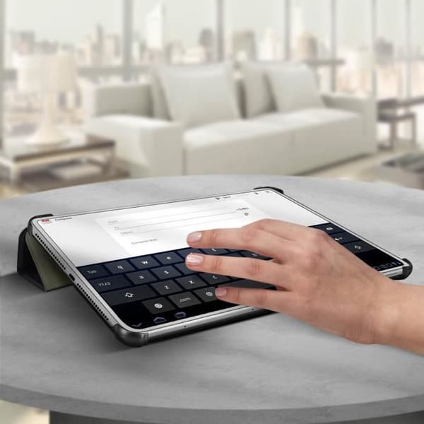 Hölster - Huawei - MatePad Pro 12.6 - Ekoskinn - Videostöd - Inbyggt tangentbord