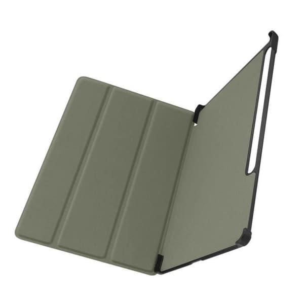 Fodral - Samsung - Galaxy Tab S7 FE - Videostöd - Tangentbord - Ekoskin Svart