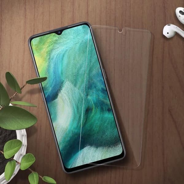 Skärmskyddsfilm - Oppo - Find X2 Lite - 9H härdat glas - Stötsäker - Transparent vit