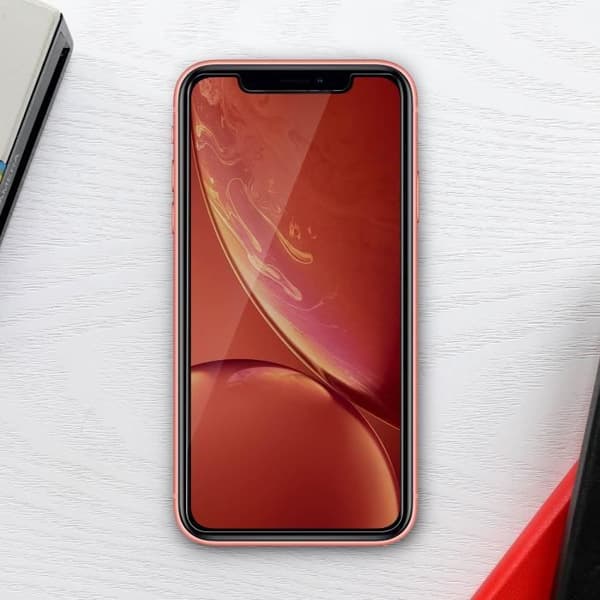 Skyddsfilm - Apple - iPhone XR - Härdat glas - Antispion - Stötsäker
