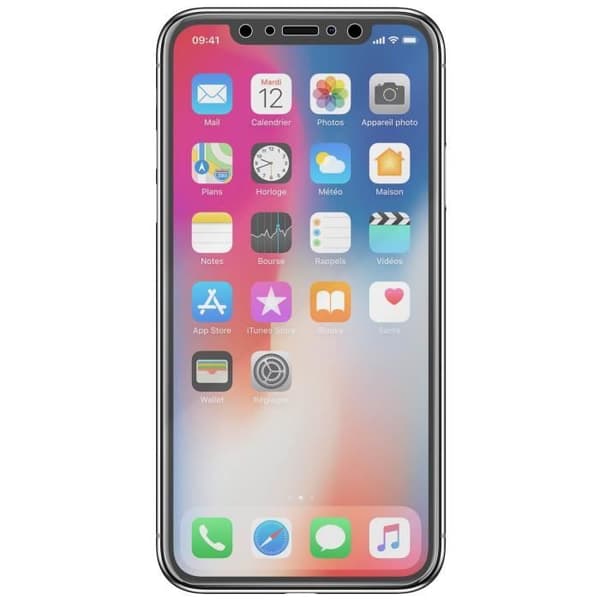 Skärmskydd - Forcell - iPhone X/XS - Ultra-tunn 0,2mm - Transparent