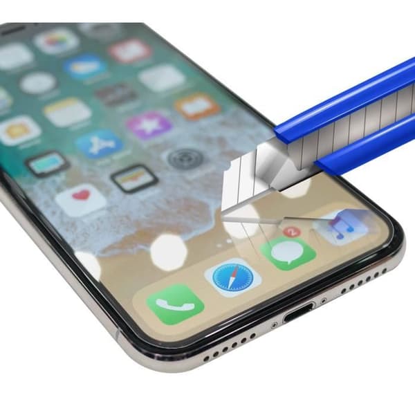 Skärmskydd - Forcell - iPhone X/XS - Ultra-tunn 0,2mm - Transparent