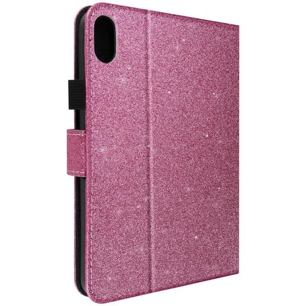 Housse iPad Mini 2021 - Apple - Glimmer - Rosa - Video Stöd - Kortficka