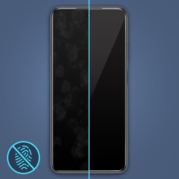 Skärmskyddsfilm - Xiaomi - Redmi Note 10 5G - 9H härdat glas - Transparent - Anti-fingeravtryck