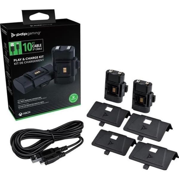 Officiellt Play &amp; Charge Kit Xbox One &amp; Xbox Series X