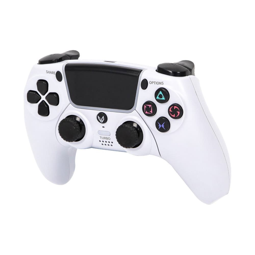 SteelDigi STEELSHOCK v2 Dasan PS4 Handkontroll - Vit