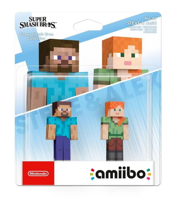 Amiibo No .89 Steve & Alex