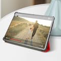 Miniatyrbild 3 av 4: Huawei MatePad Pro 12.6 Flip Cover Video Support och Röd Tangentbord Röd