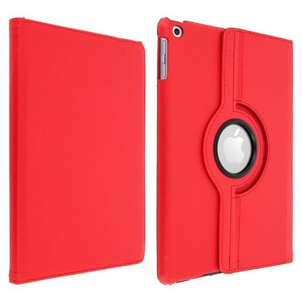 Etui folio - Apple - iPad 9.7 (2017) - Ekoskinn - 360° stöd - Röd
