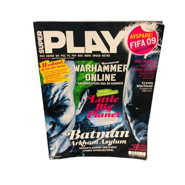 Super Play Nr 152 Batman Arkham Asylum Warhammer Online Little Big Planet