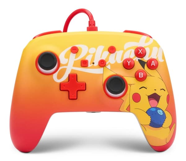 PowerA Pikachu Yellow Enhanced Wired Controller for the Nintendo Switch