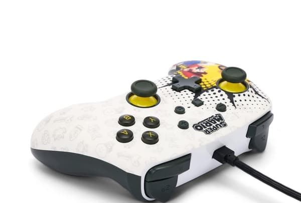 PowerA Super Mario Bob-Bomb Enhanced Wired Controller for Nintendo Switch