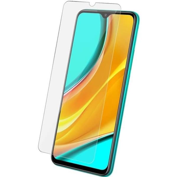 Skärmskyddsfilm - Xiaomi - Redmi 9 - 9H härdat glas - Stötsäker - Transparent vit