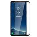 Miniatyrbild 1 av 4: Skärmfilm i härdat glas för Samsung S8 Plus Black Livstidsgaranti Force Glass