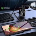 Miniatyrbild 3 av 4: Laddare Bil - Forcell - 38W - QC 3.0 - Integrerad USB-C-kabel - Kolfiber svart