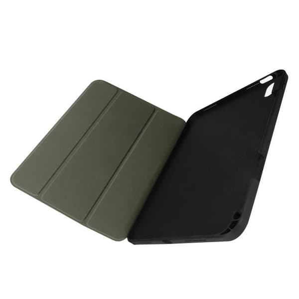 iPad 10.9-skydd - Ekoskinn - Röd - Videostöd - Tangentbordsstöd - Hel skydd