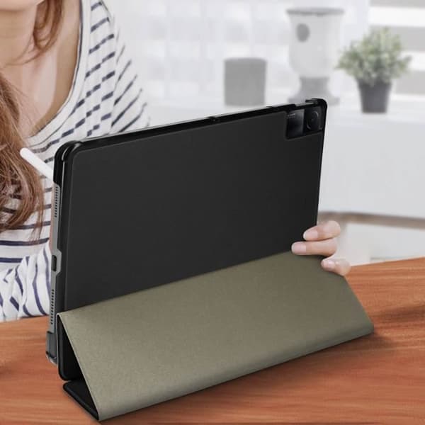 Surfplatta - Xiaomi - Redmi Pad 10.6 - Magnetisk skal - Video/tangentbordsstöd - Svart