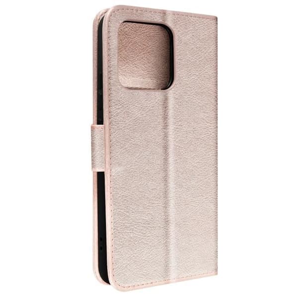 Fodral till Xiaomi 13 - Chesterfield - Kortförvaring - Videostöd - Rosa